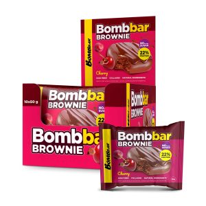 bombbar brownie cookies cherry brownie.