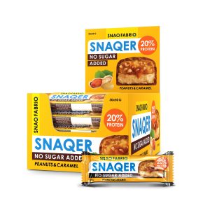 snaqer sugar free bar 50g peanuts&caramel