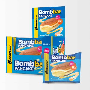 bombbar protein pancake 40g condensed milk