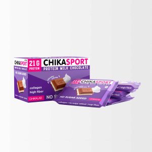 chikalab protein milk chocolate with cream filling