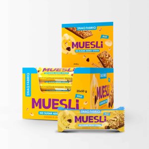 muesli bars 50g banana and chocolate