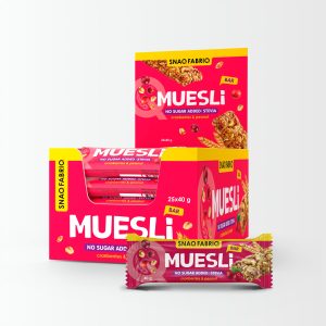 muesli bars cramberries and peanut